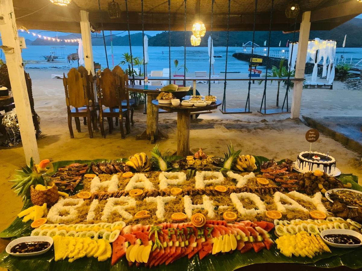 Pangulatan Beach Resort El Nido Eksteriør bilde