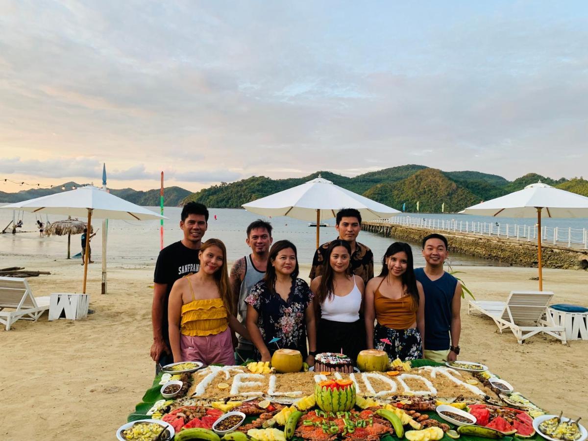 Pangulatan Beach Resort El Nido Eksteriør bilde
